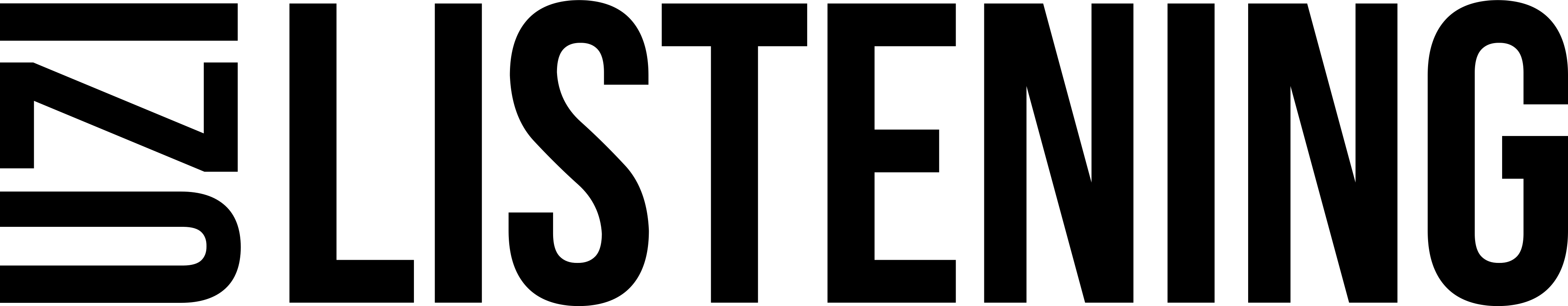 Uzi Listening Black Logo